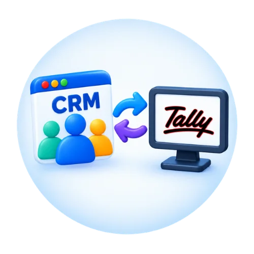 CRM Integration with Tally